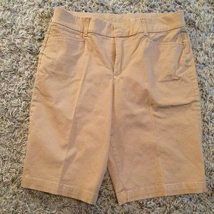 JM Collection khaki bermudas, sz 12